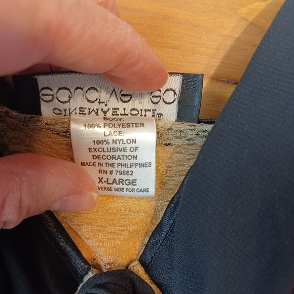 Cinemaetoile Chemise Wear Woman XL Black - Picture 11 of 12